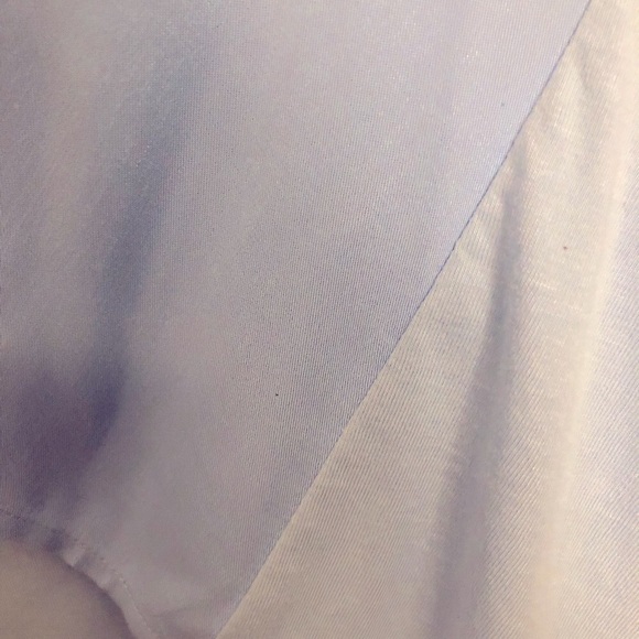 Woman’s Chico’s  blue tie in the front top size Small - Picture 5 of 6